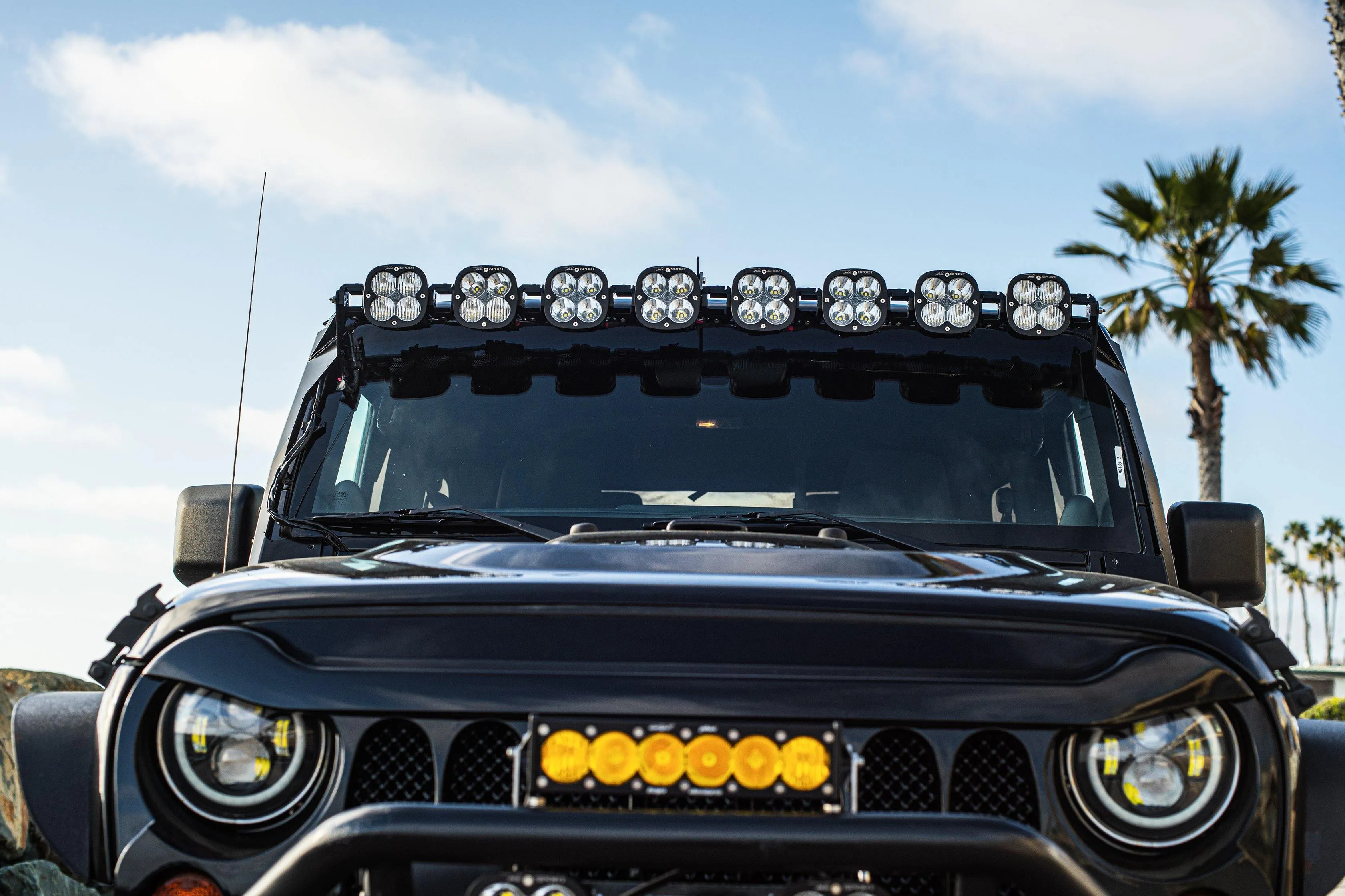 '07-16 Jeep JK Baja Designs XL Linkable Roof Bar Kit