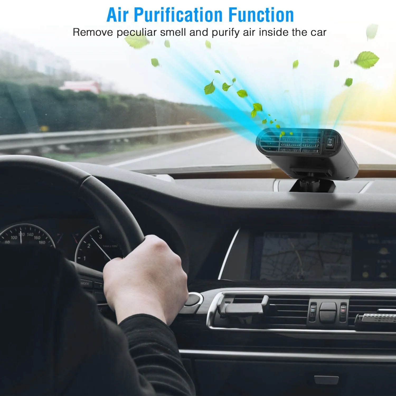 12V 150W Portable Car Heater with Air Purification