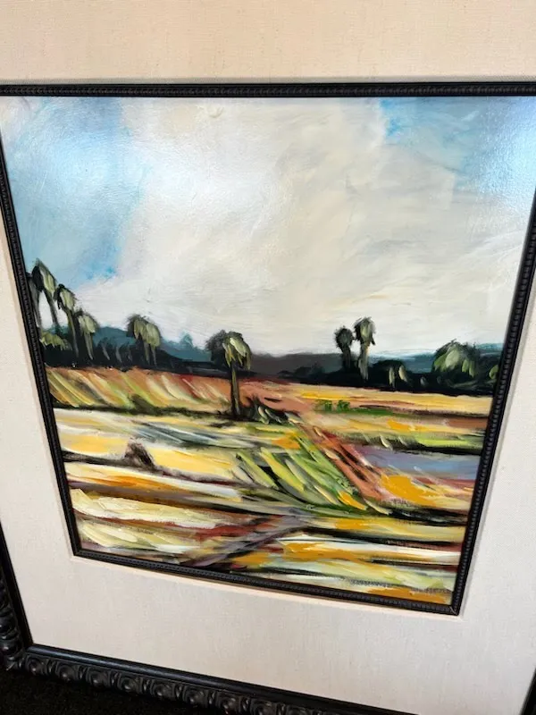 36x45" Painted Wall Art