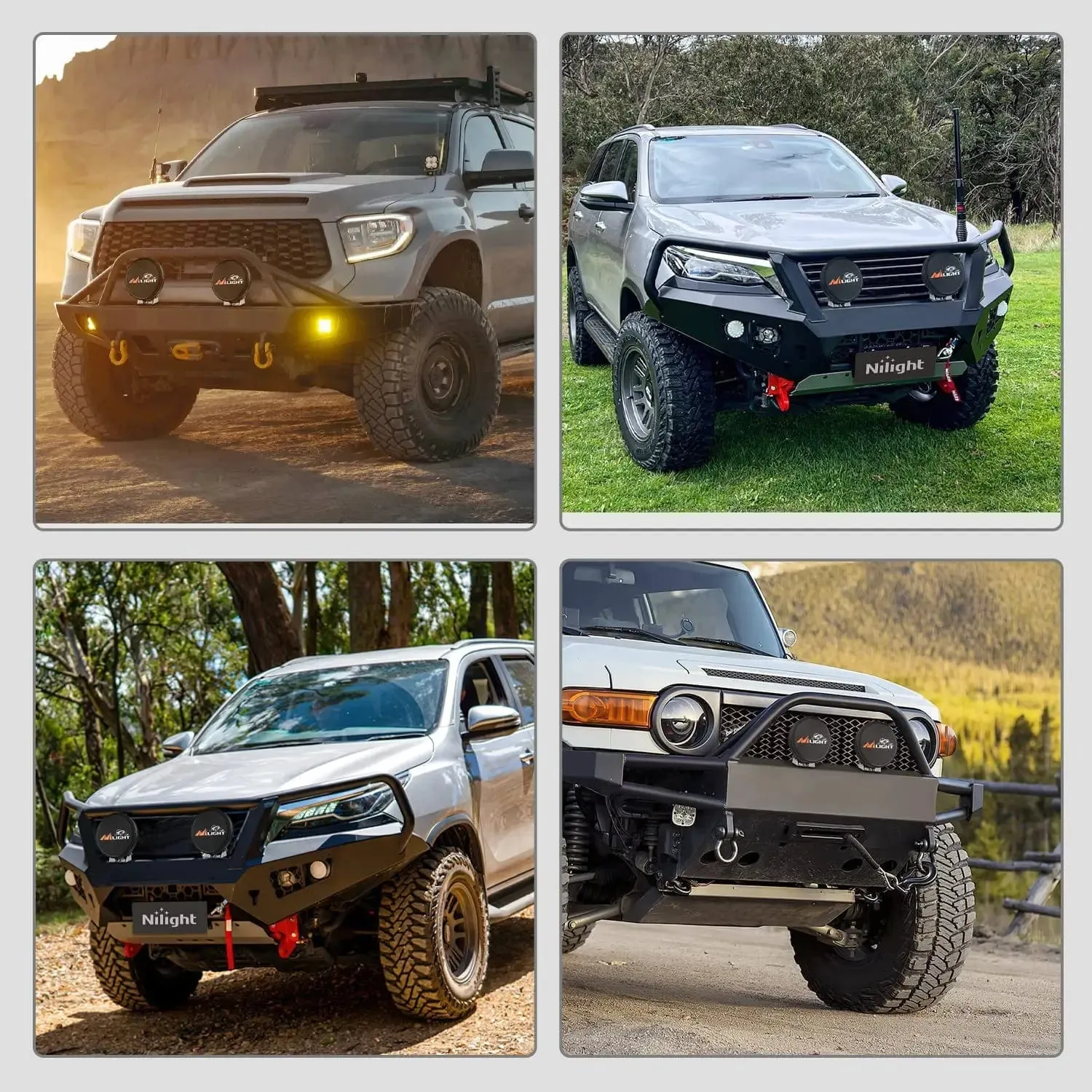 5.75 Inch Round Offroad Driving Pod Light Cover Type A