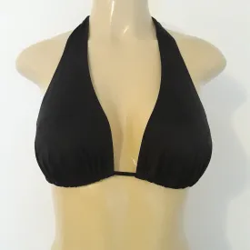 Adjustable halter bikini top