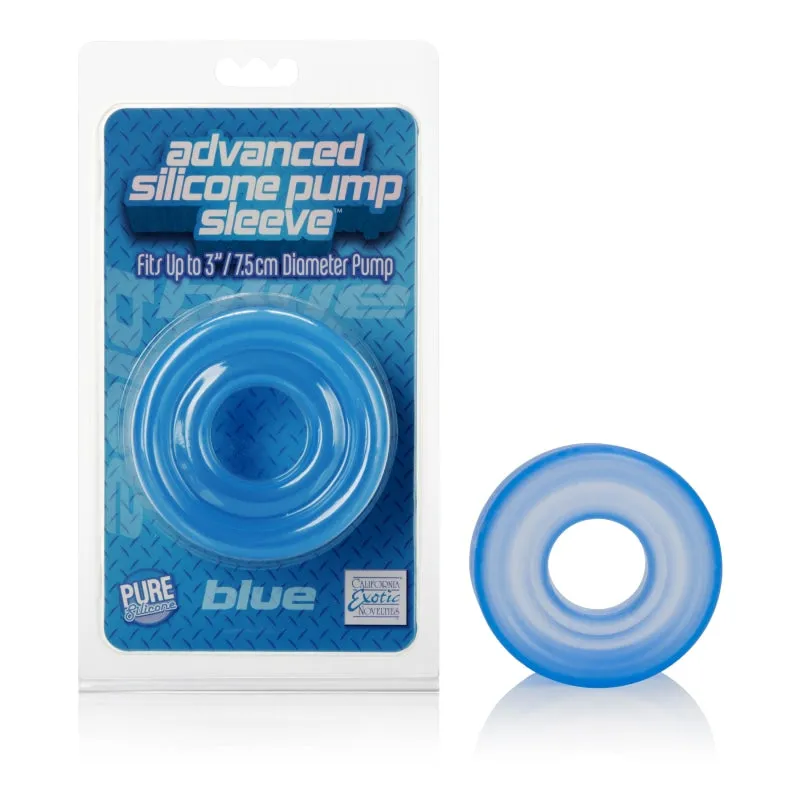 Advanced Silicone Pump Sleeve - Blue