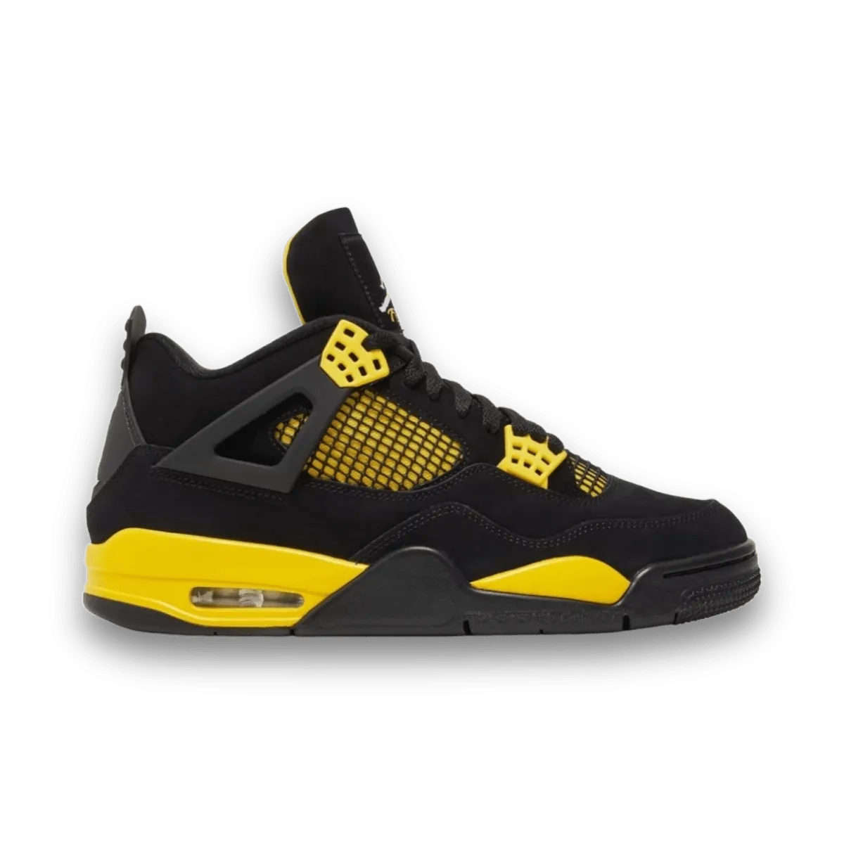 Air Jordan 4 Retro Yellow & Black 'Thunder' 2023