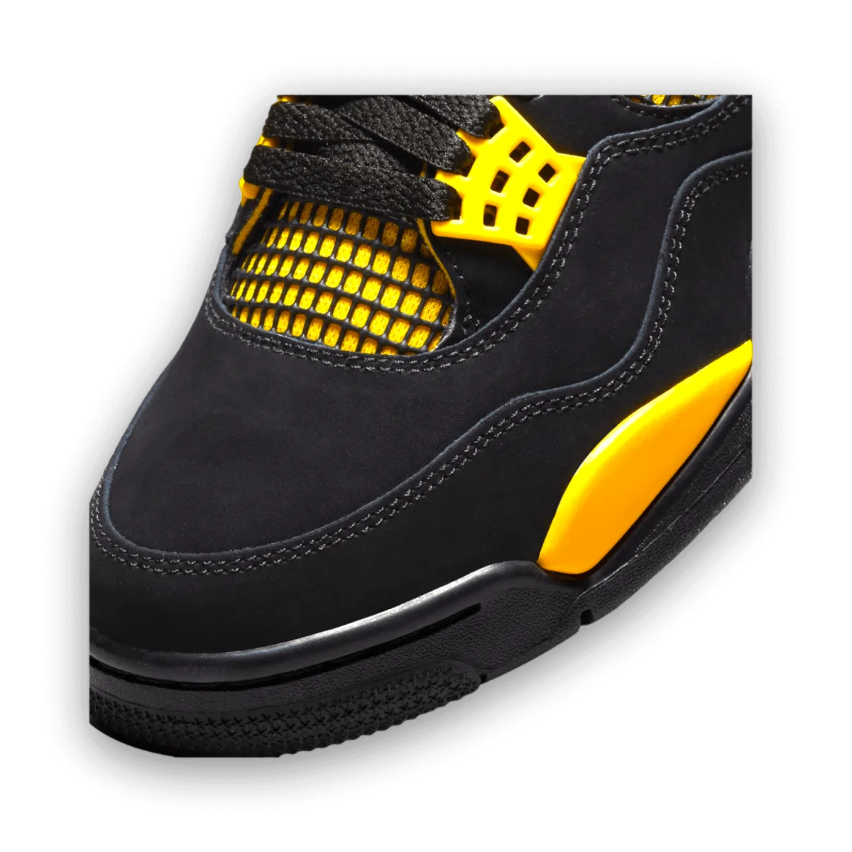 Air Jordan 4 Retro Yellow & Black 'Thunder' 2023