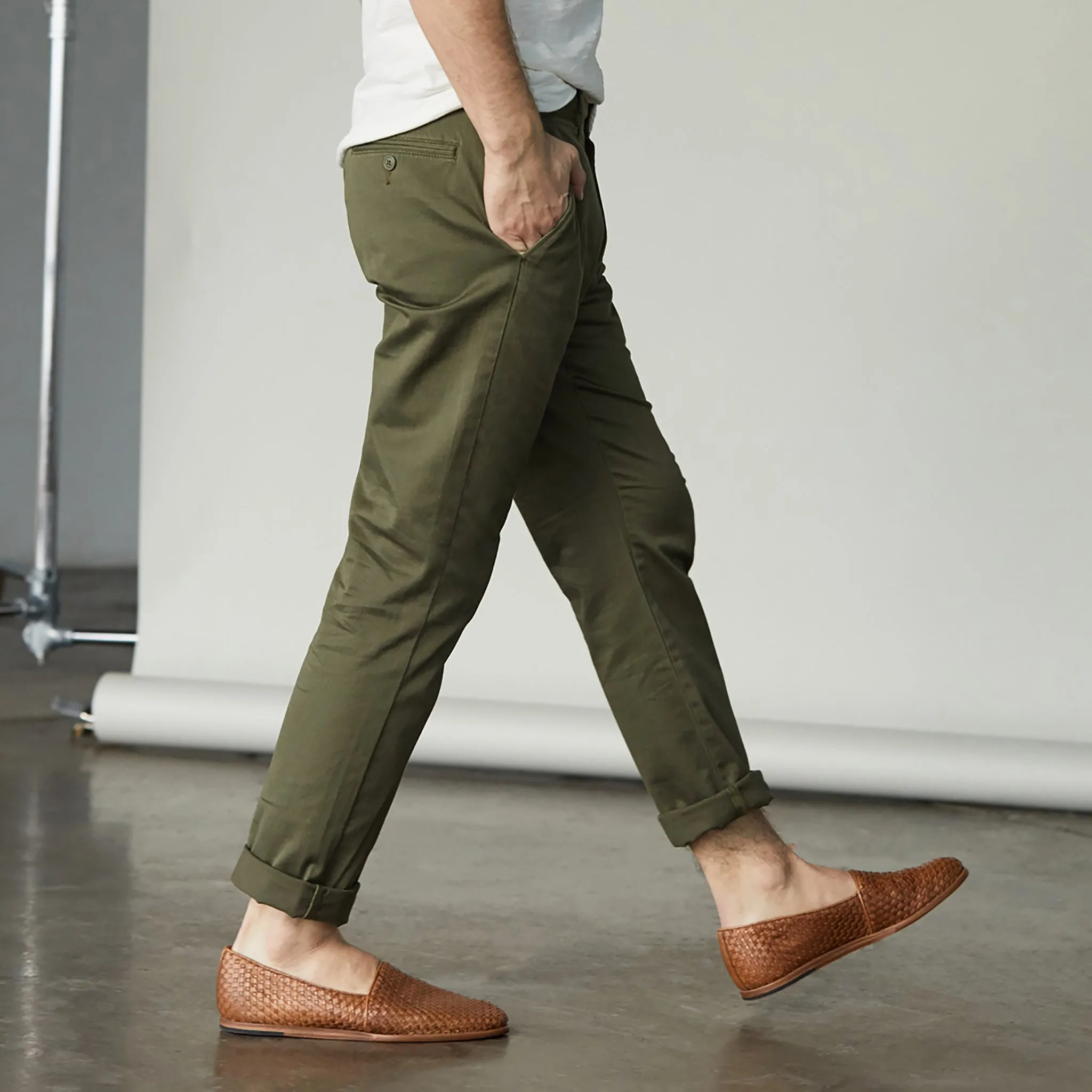 Alejandro Woven Slip On
