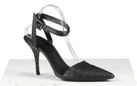 Alexander Wang Black Stiletto Strappy Pumps UK 8 EU 41 👠