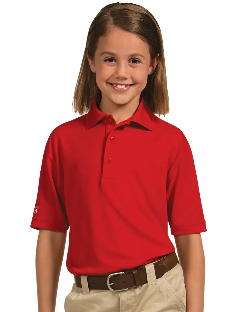 Antigua Pique Extra-Lite Youth Polo