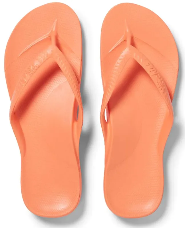ARCHIES ARCH SUPPORT THONGS - PEACH