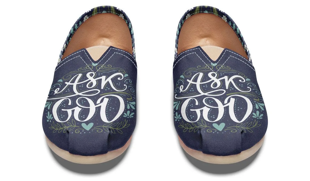 Ask God Casual Shoes