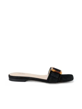 Aurelie Buckle Slide Sandal
