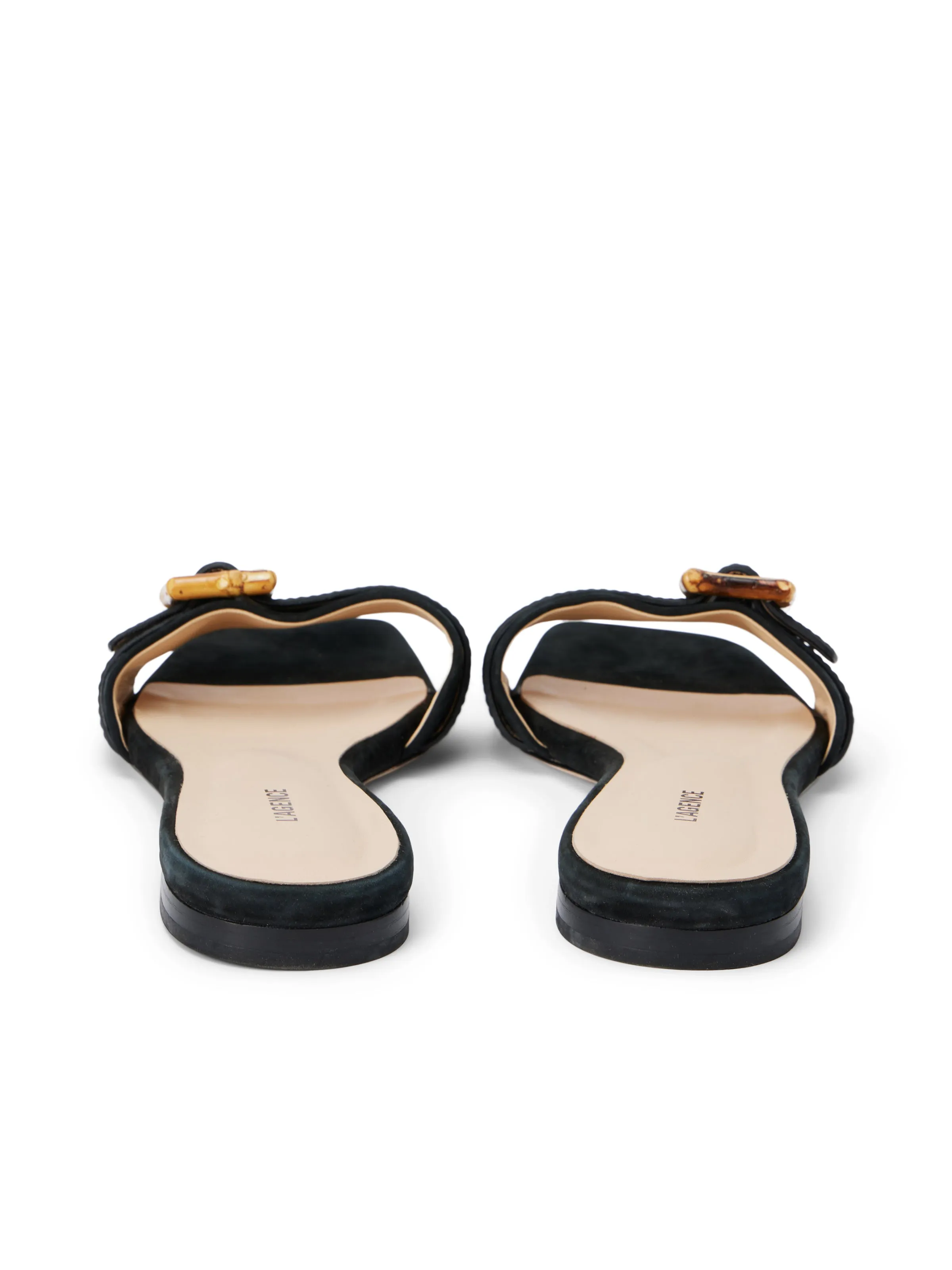 Aurelie Buckle Slide Sandal