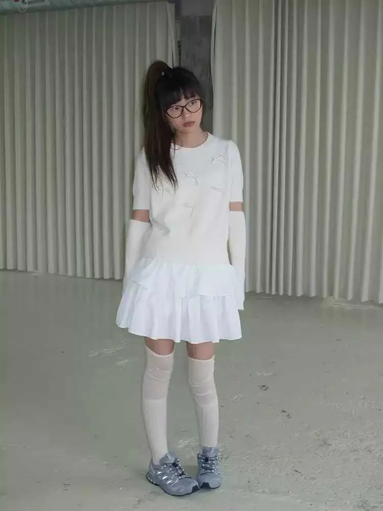 Ballet style christmas sweater【s0000010579】