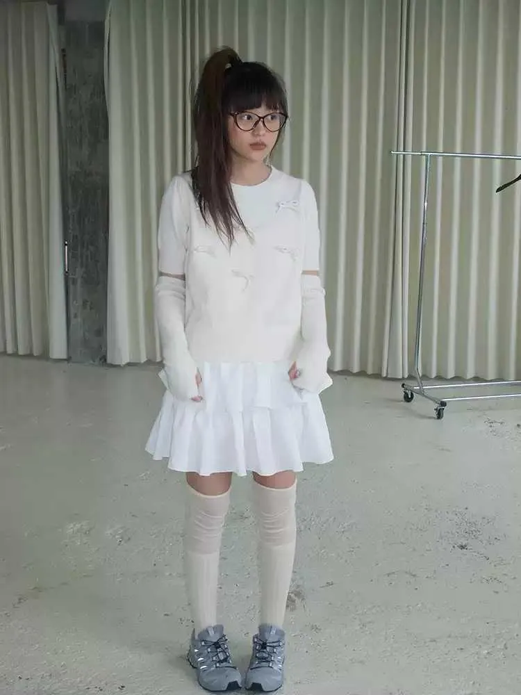 Ballet style christmas sweater【s0000010579】