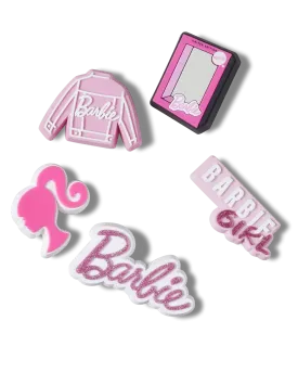 Barbie Pink Jibbitz (5 Pack) in Assorted