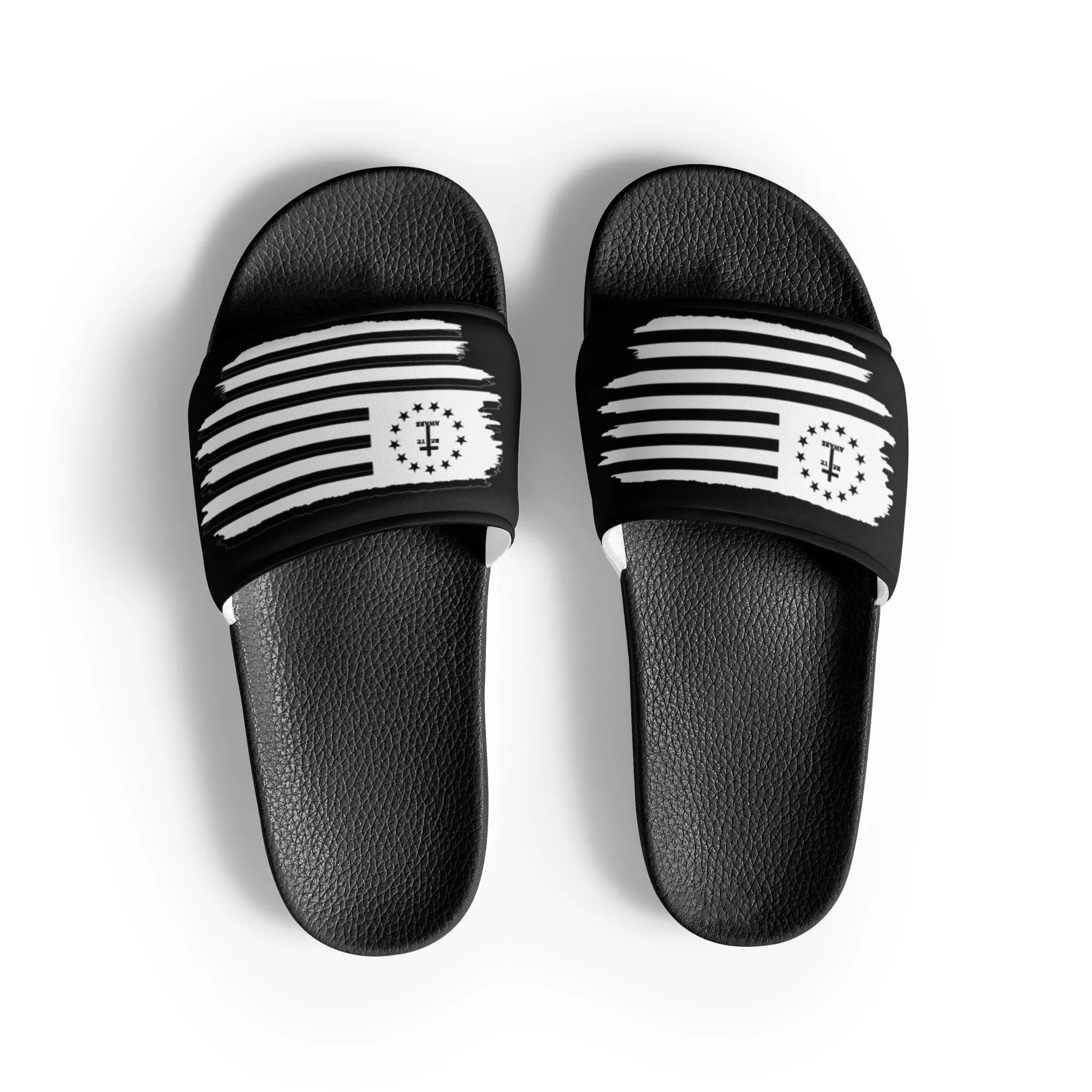 Be Ye AWARE All American Ladies Slides
