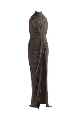 BEATRIX PURPLE DOVE MAXI DRESS