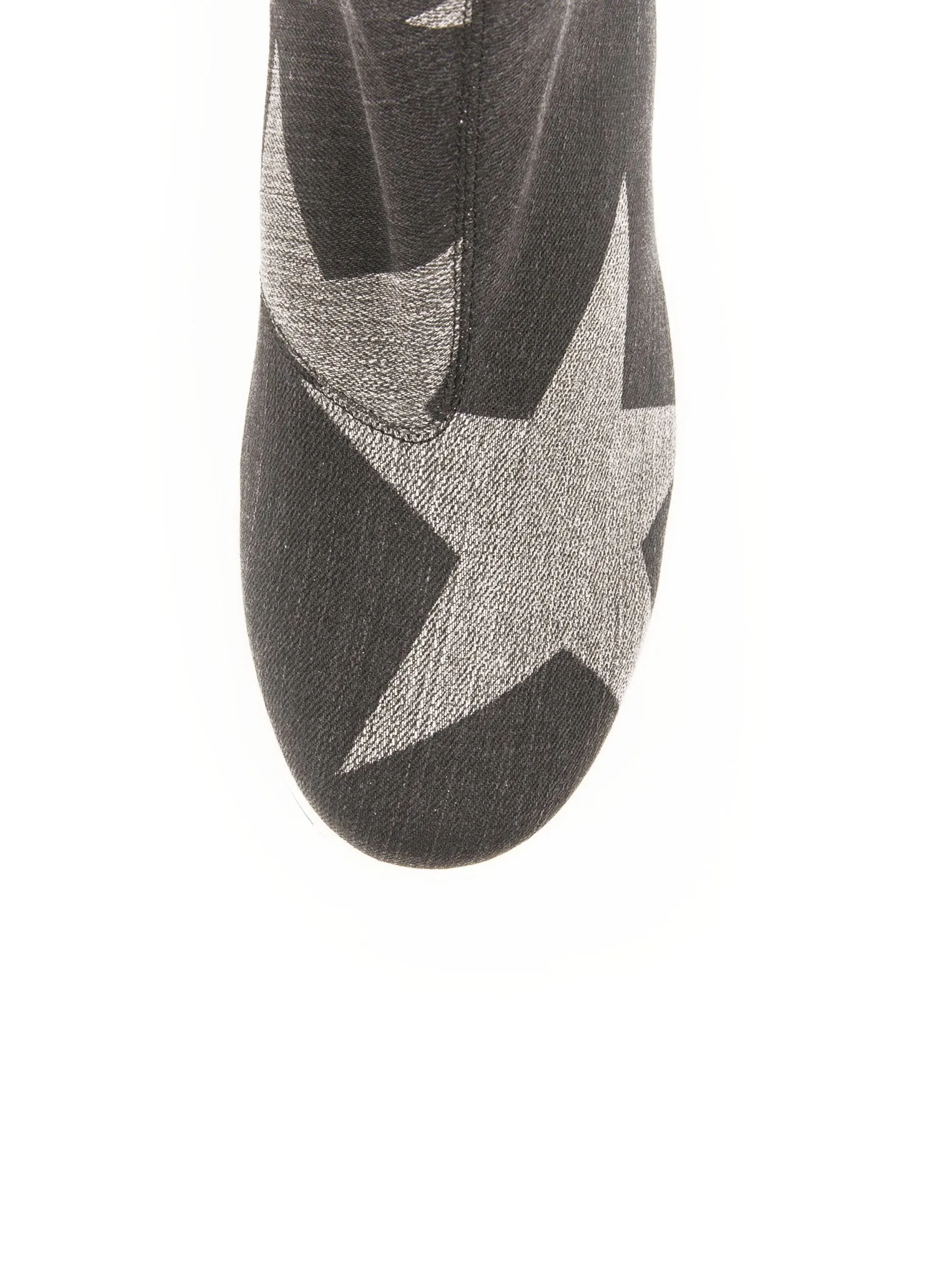 Binx Star High Top Platform Sneaker - Black / Gray