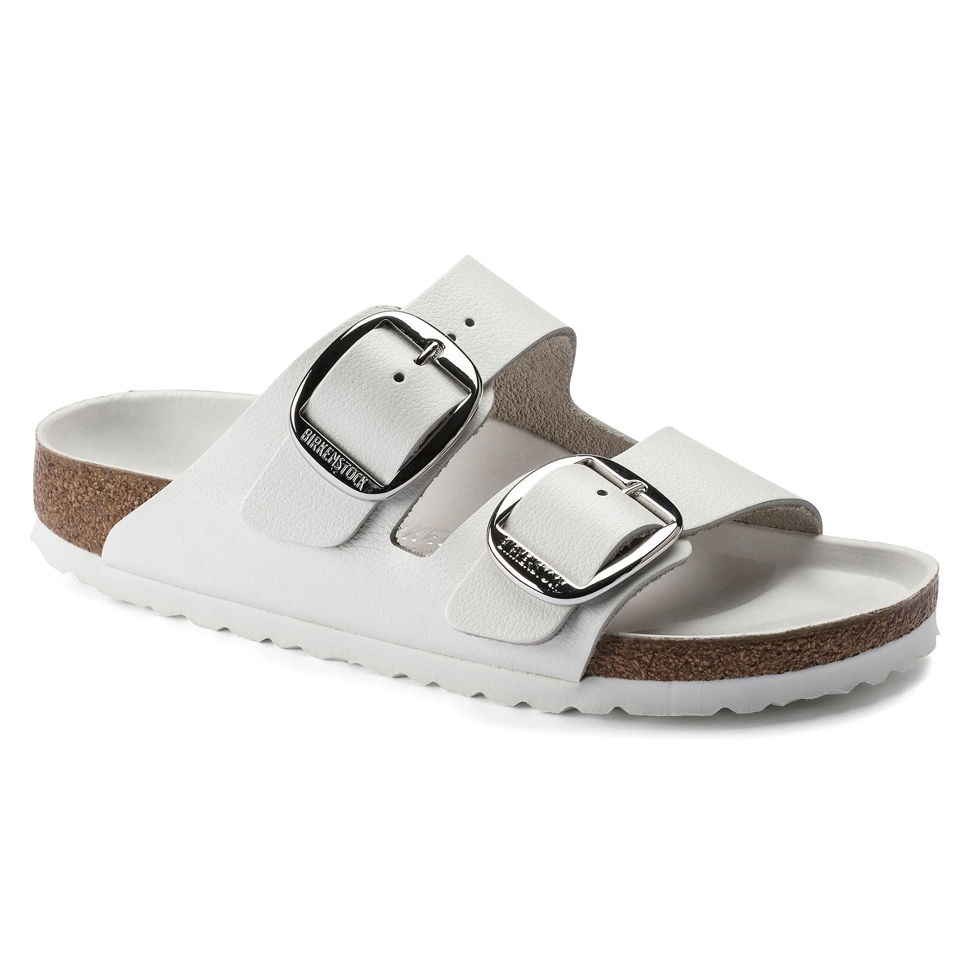 Birkenstock Arizona Big Buckle Oiled Leather in White