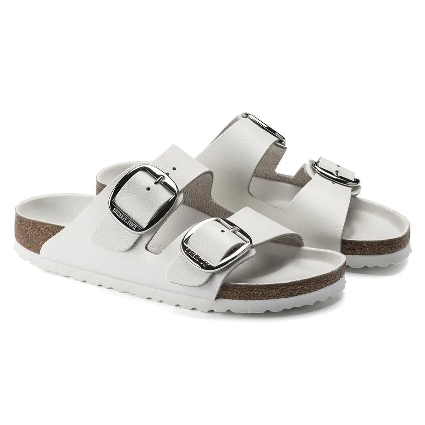 Birkenstock Arizona Big Buckle Oiled Leather in White