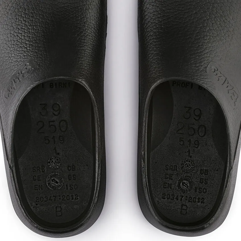 Birkenstock Profi-Birki Non-Slip Polyurethane in Black