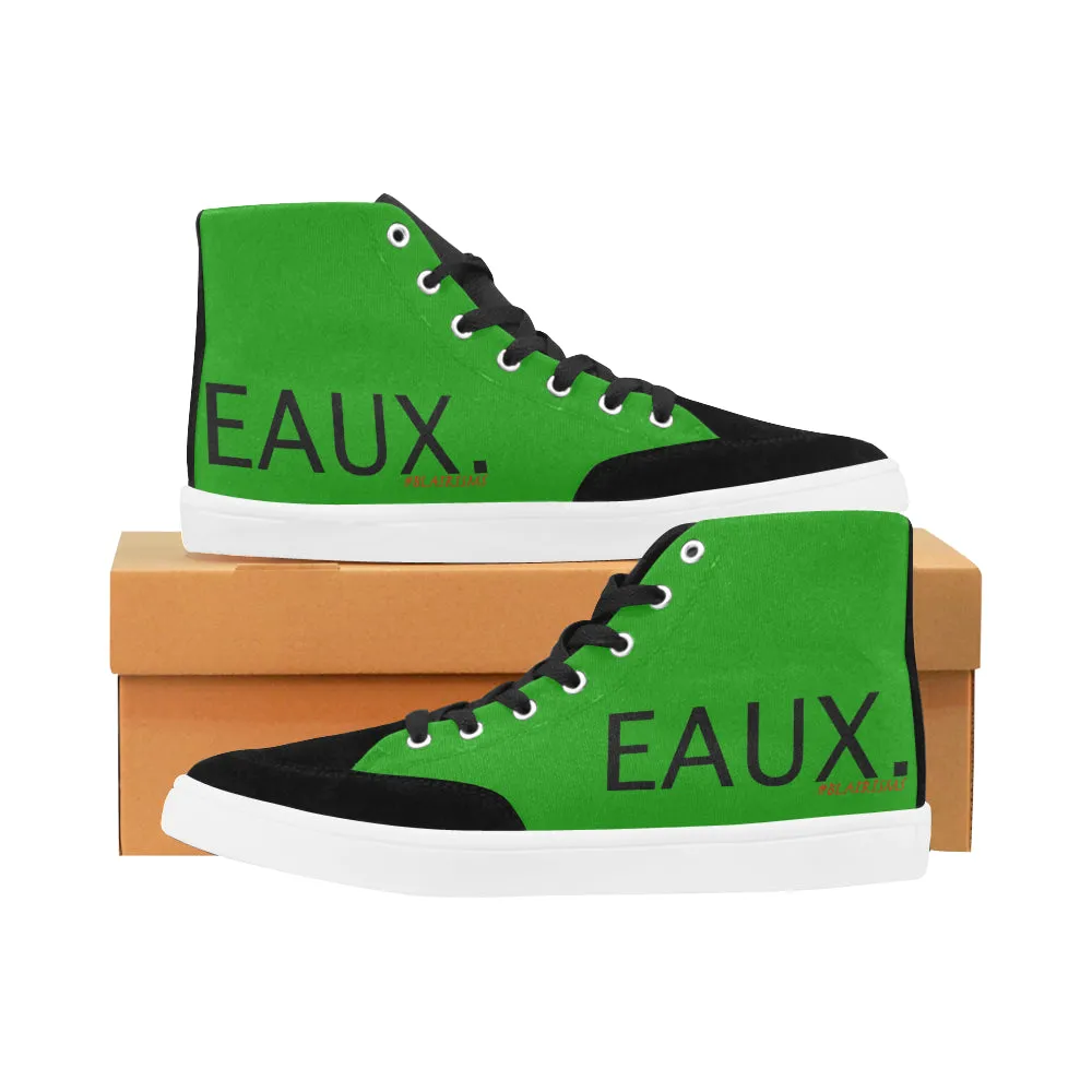 BLACK EAUX. MEN'S HI-TOP SHOES