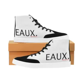 BLACK EAUX. MEN'S HI-TOP SHOES