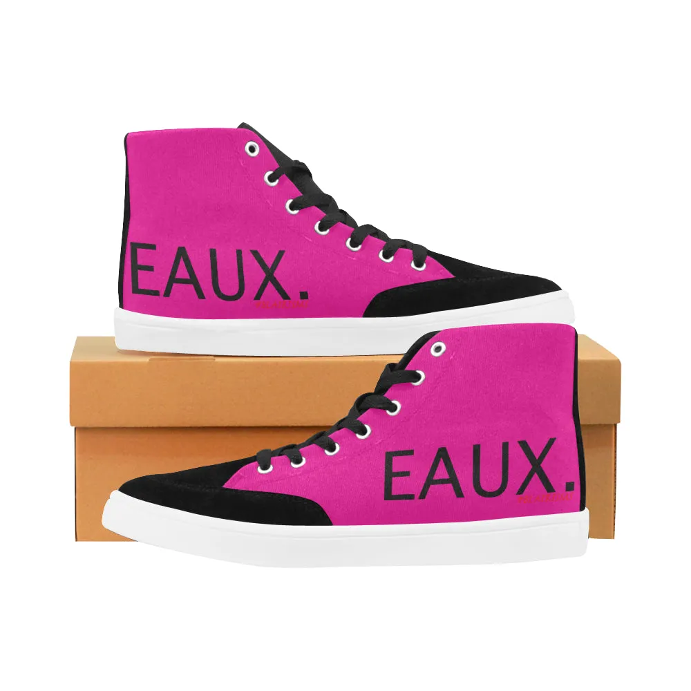 BLACK EAUX. MEN'S HI-TOP SHOES