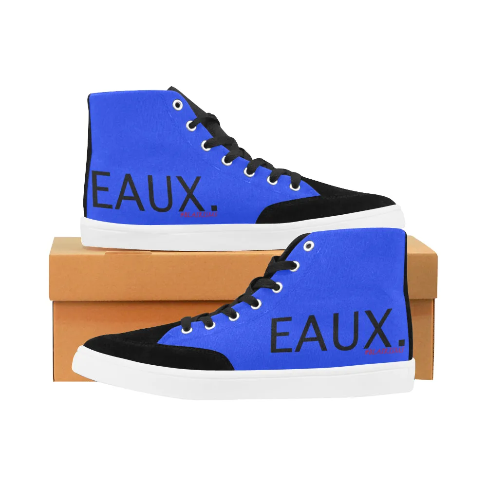 BLACK EAUX. MEN'S HI-TOP SHOES