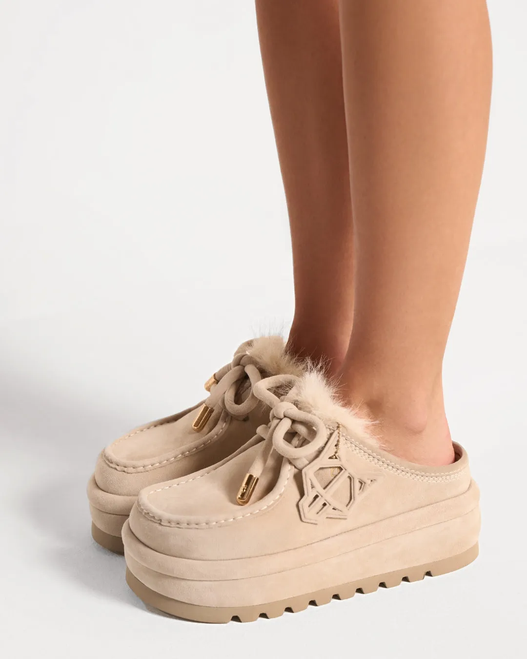 Blizzard Ice Suede/Faux Fur