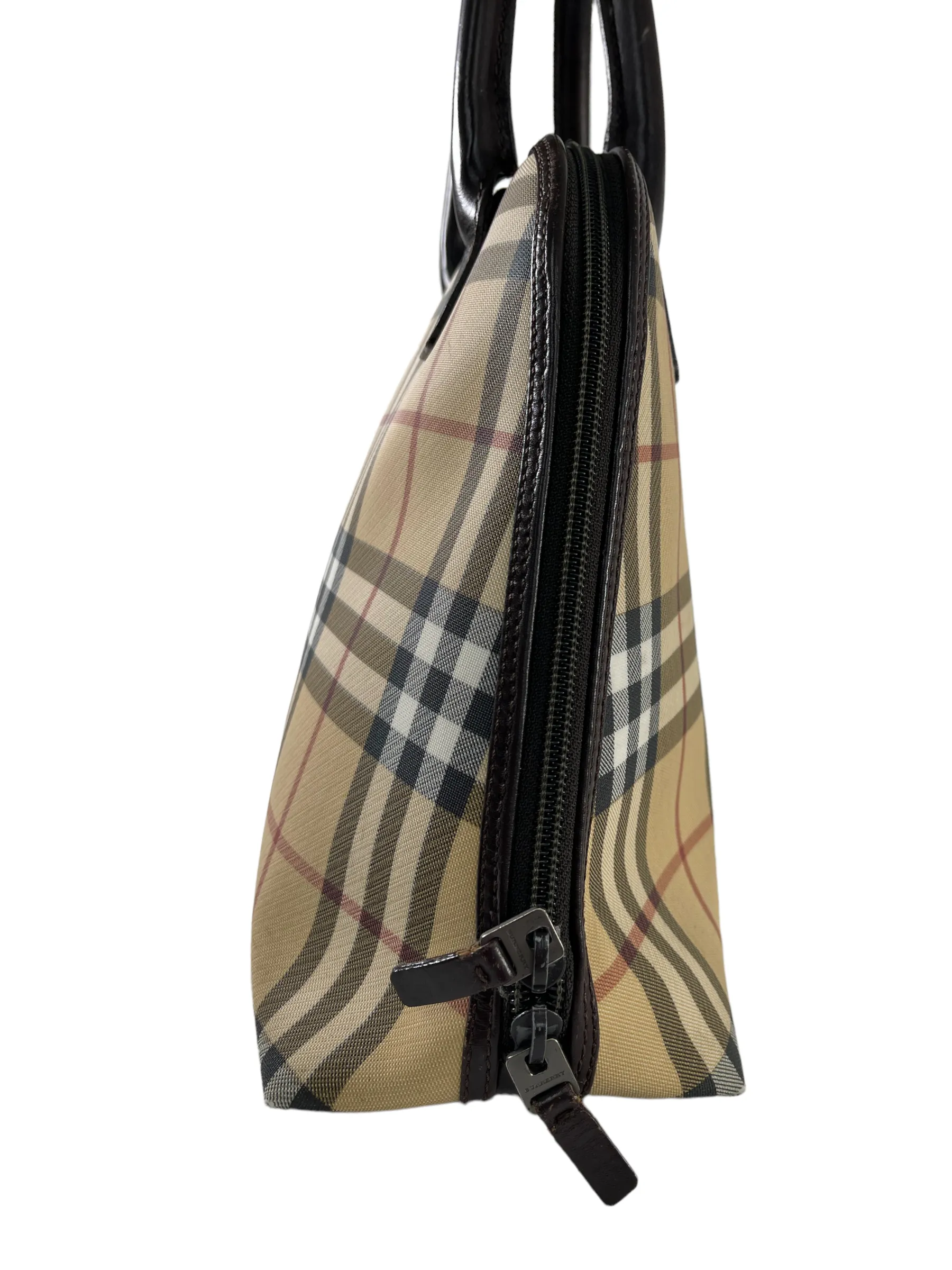 Burberry Vintage Classic Check Canvas Tote