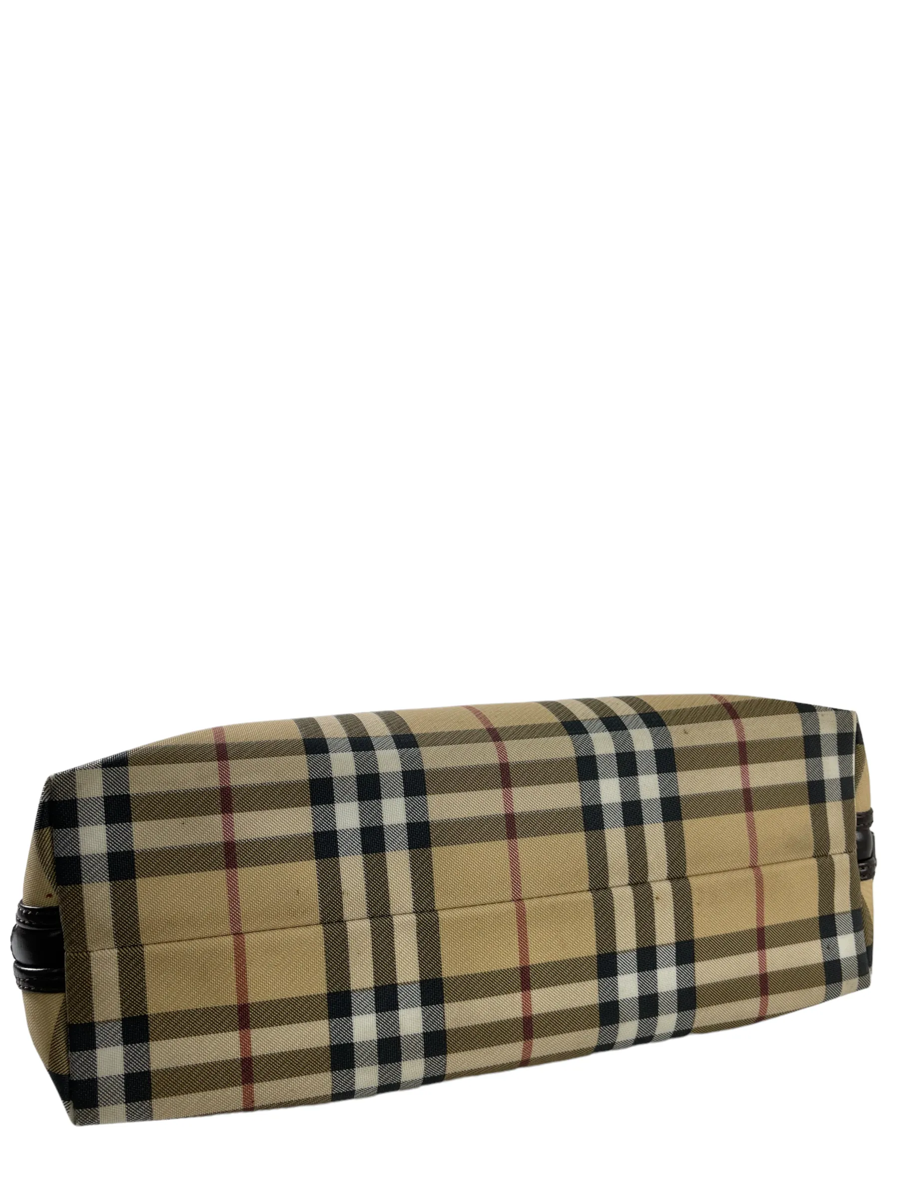 Burberry Vintage Classic Check Canvas Tote