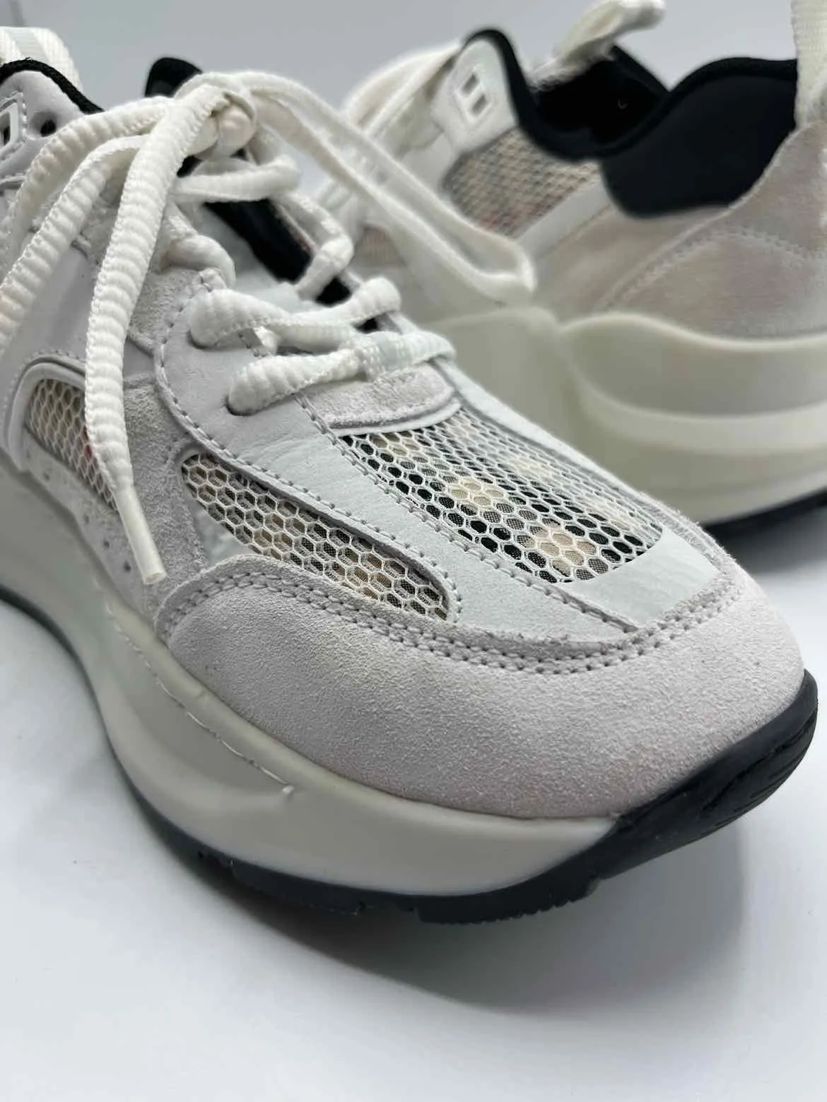 Burberry White Multi Size 36 Shoes