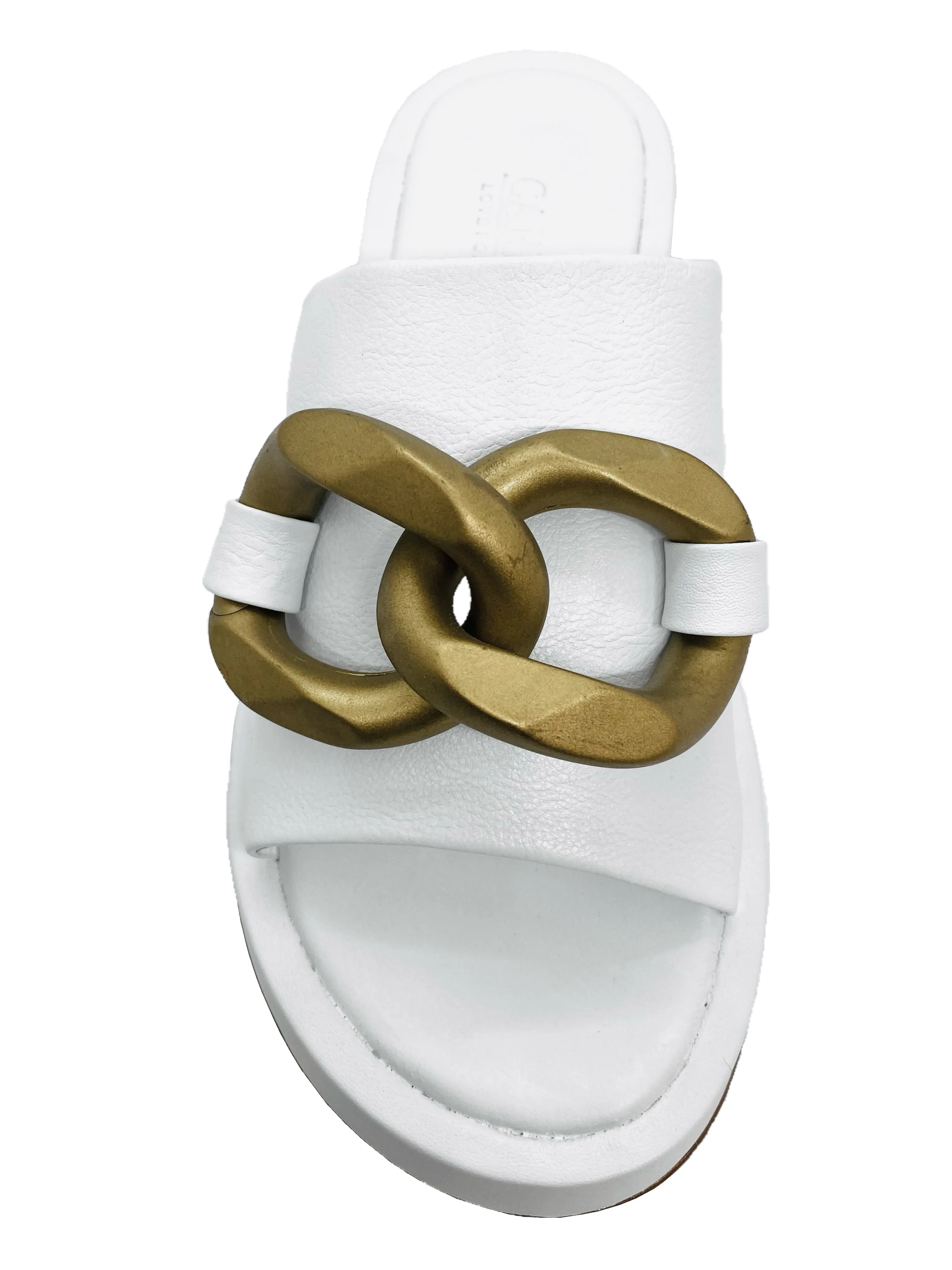 Carmela Ladies Buckle Trim Slider