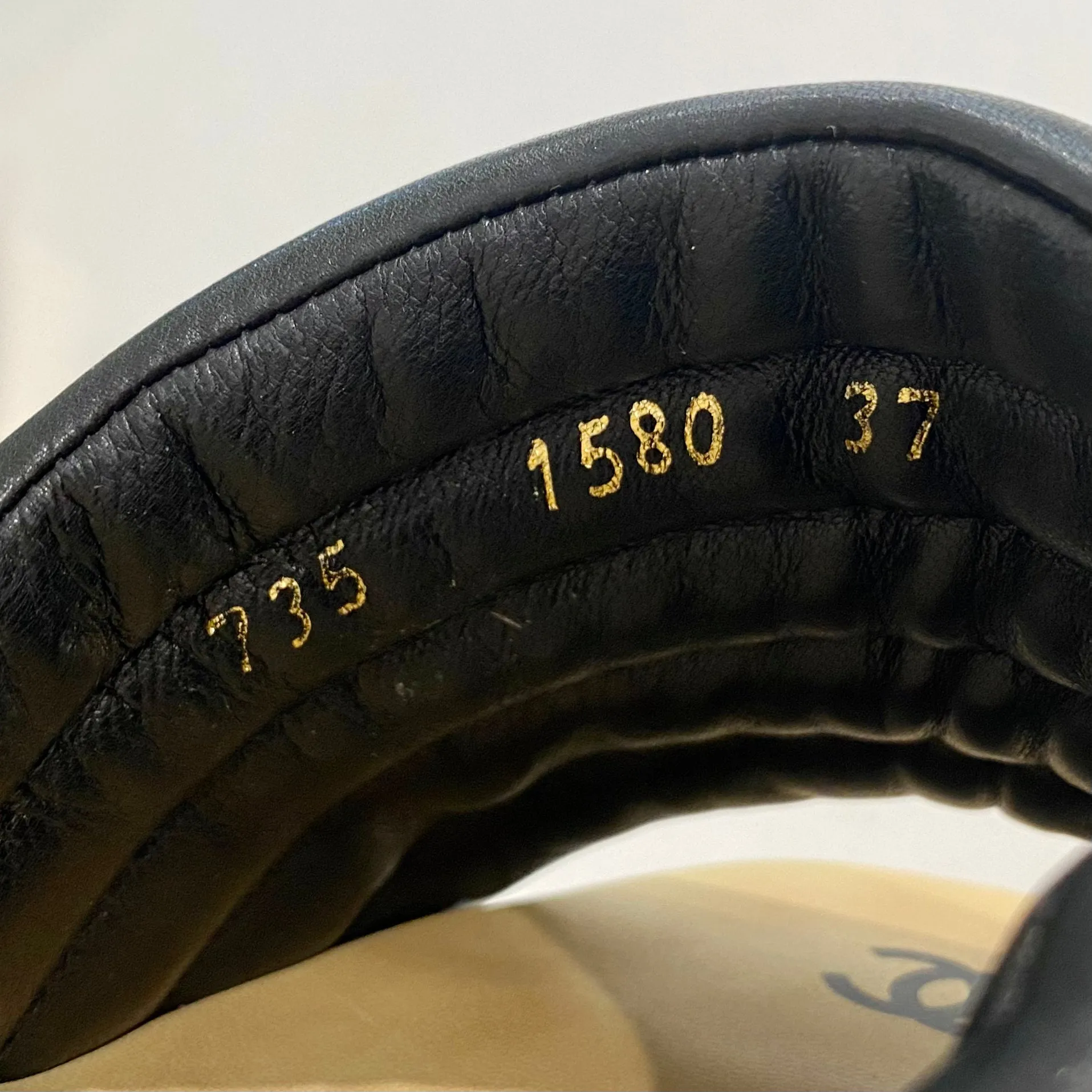 Chanel Vintage Wedge Sandals