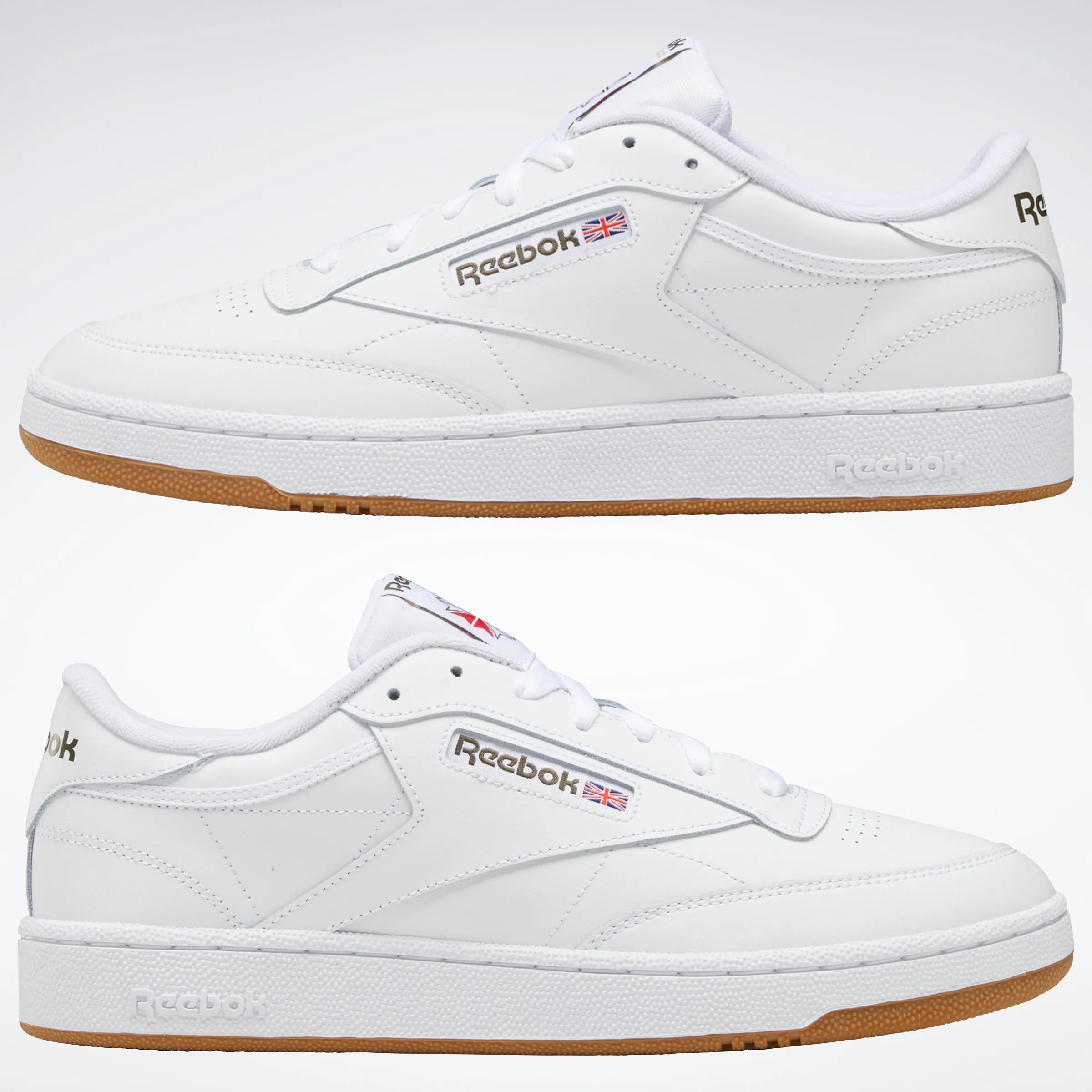 Club C 85 Shoes White/Army Green