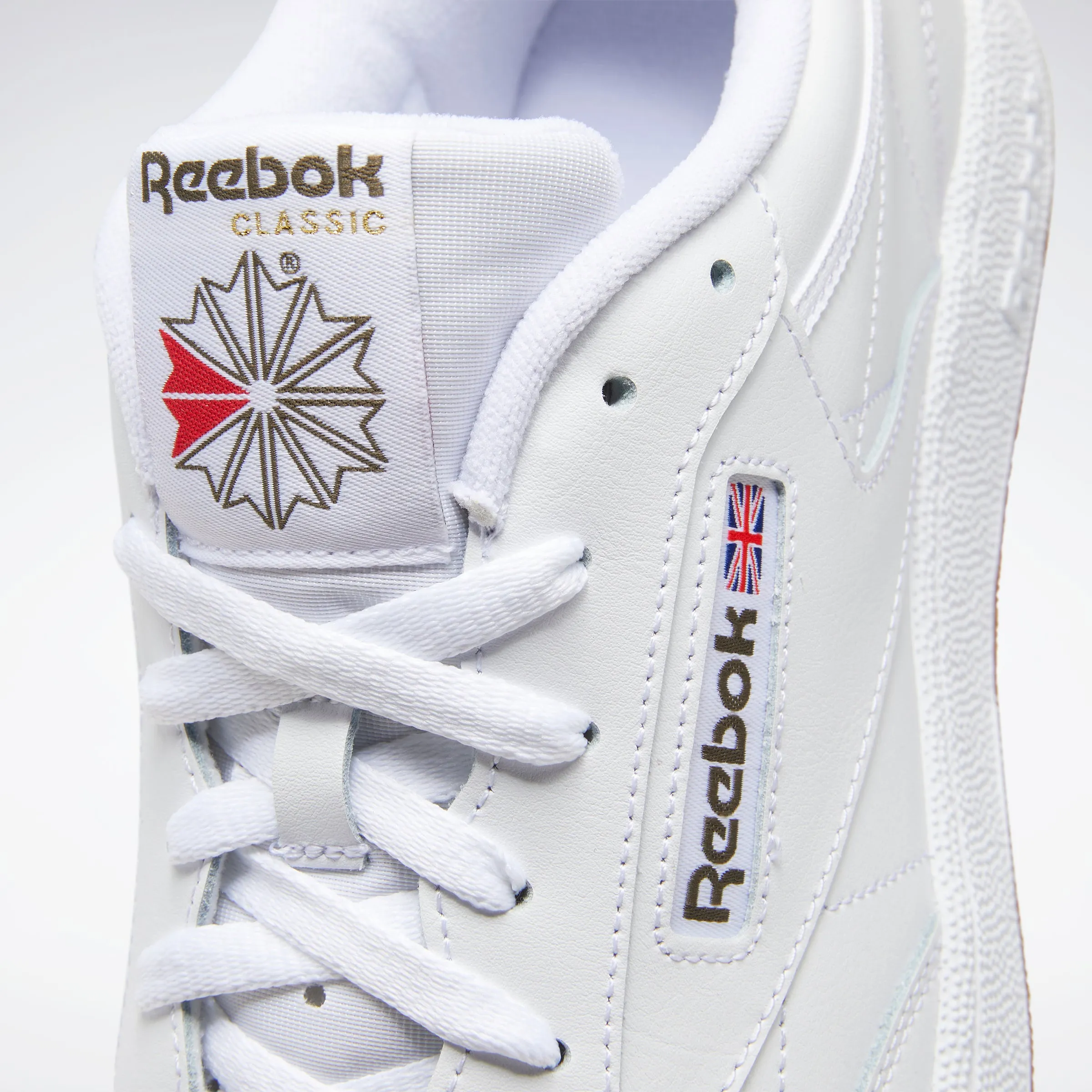 Club C 85 Shoes White/Army Green