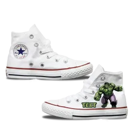 Converse Custom Hulk Kids Shoes