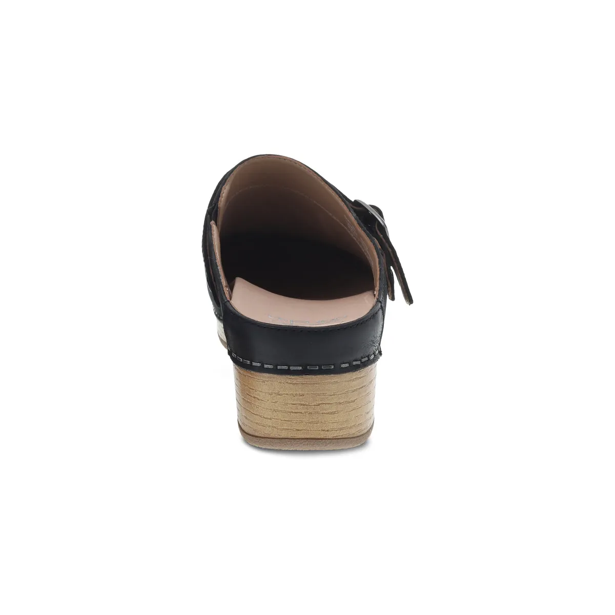Dansko Women's Berry in Black Burnished Nubuck Mule