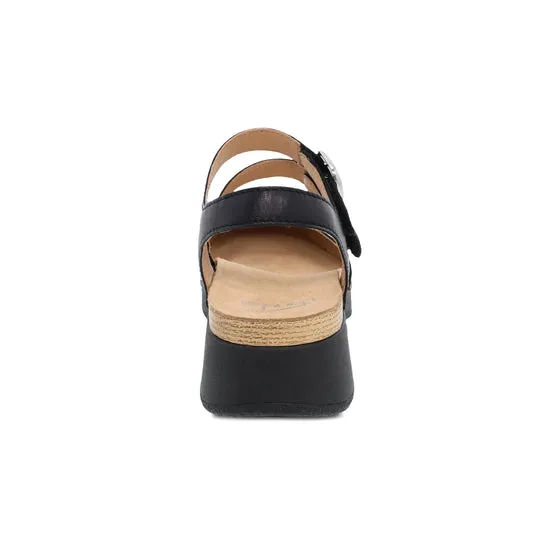 Dansko Women's Rissa in Black Nappa Mary Jane