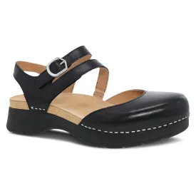 Dansko Women's Rissa in Black Nappa Mary Jane