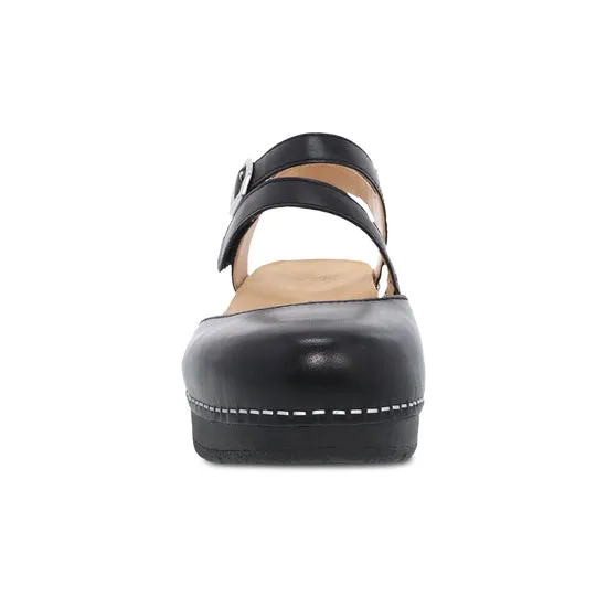 Dansko Women's Rissa in Black Nappa Mary Jane