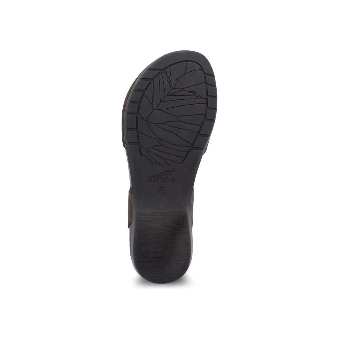 Dansko Women's Rowan in Chocolate Milled Nubuck Mary Jane