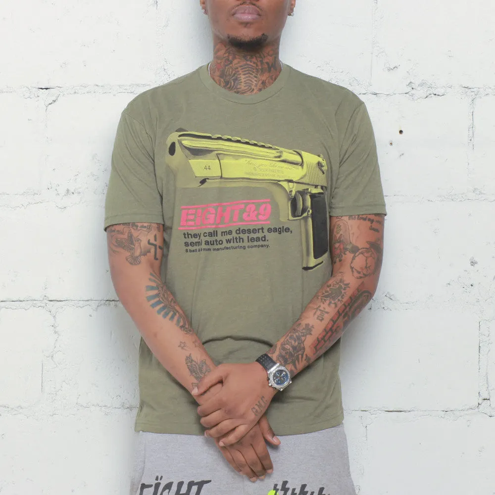 Desert Eagle T Shirt Army Heather