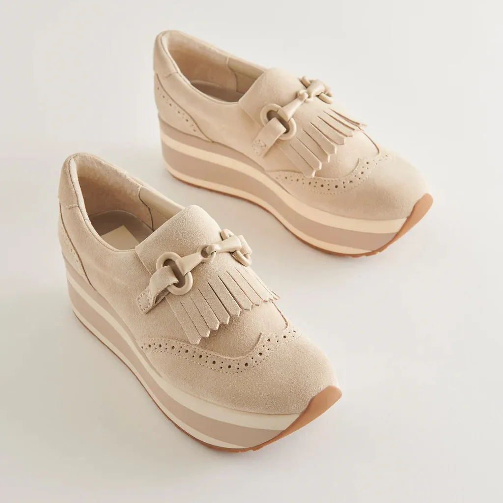 Dolce Vita Jhax Almond Suede Sneaker