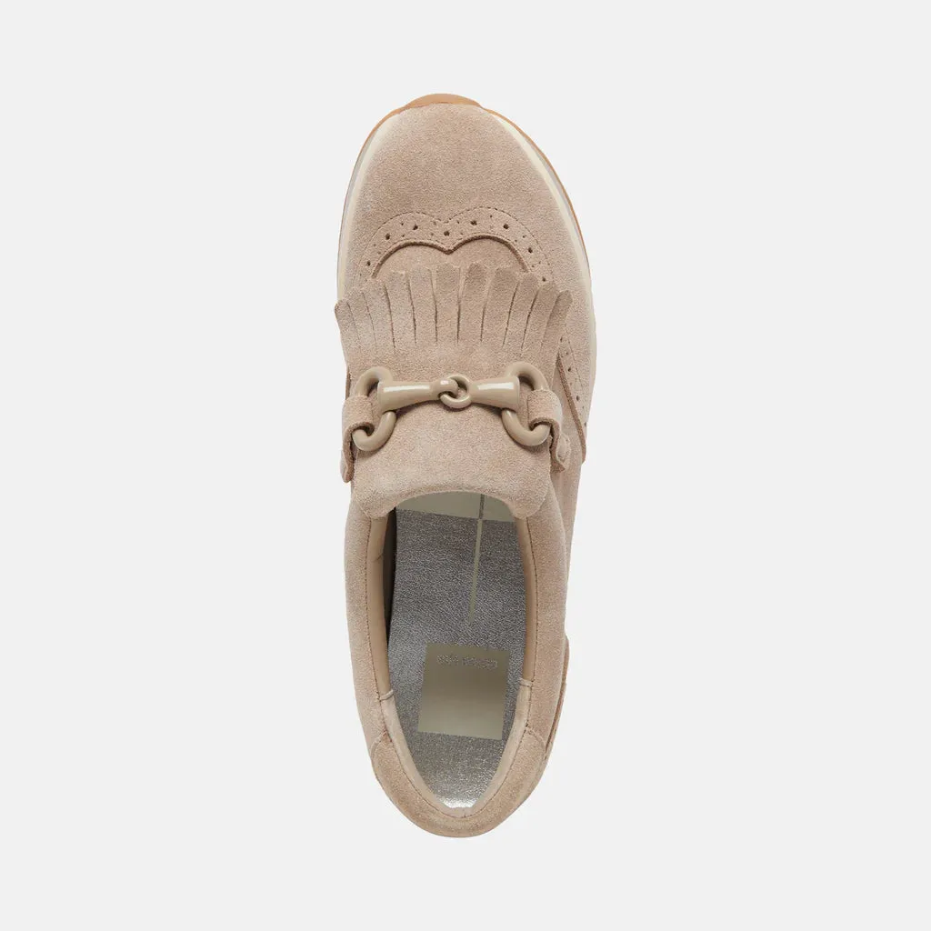 Dolce Vita Jhax Almond Suede Sneaker