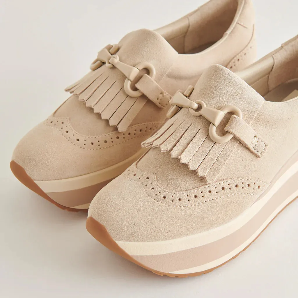 Dolce Vita Jhax Almond Suede Sneaker