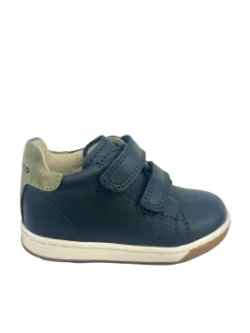 Falcotto Navy Double Velcro Sneaker - Adam