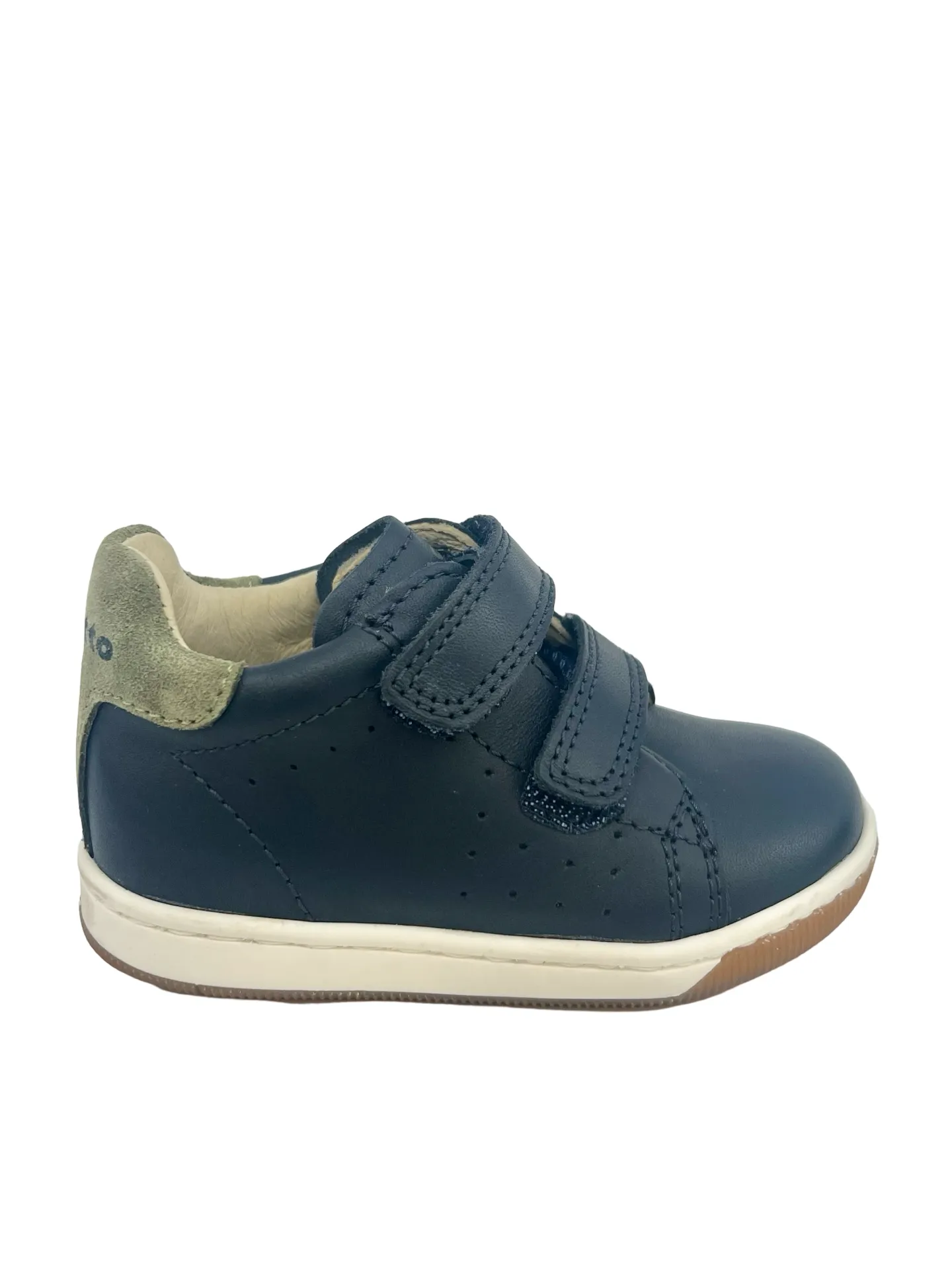 Falcotto Navy Double Velcro Sneaker - Adam