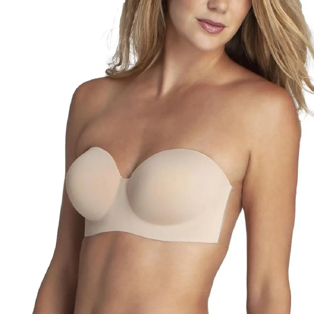 Fashion Forms Women's Voluptuous Backless Strapless Bra, Nude, D Cup