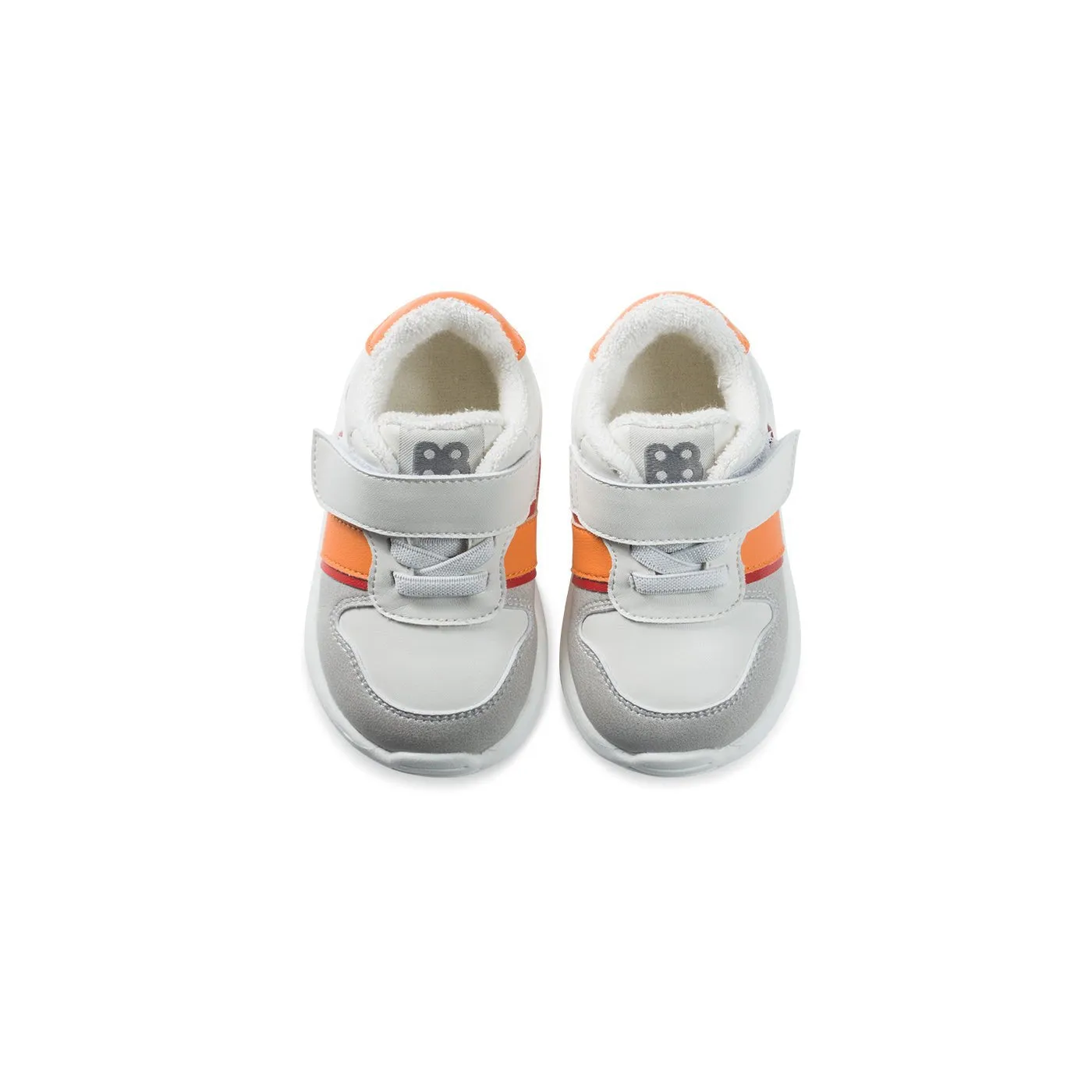 Fleece Room Soft Sole Anti-slip Pre-walker Orange Baby Sneakers